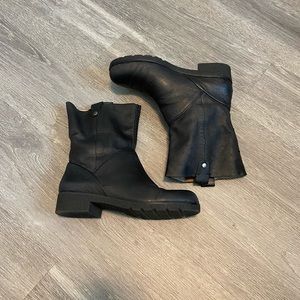Nine West Black Leather Boots